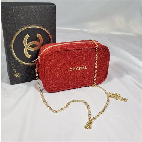 chanel pouch large red|chanel eyeglass case and pouch.